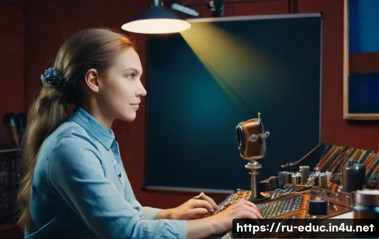예술 교육 혁신 - Prompt 1: Blending Tradition and Technology in a Russian Art Studio**